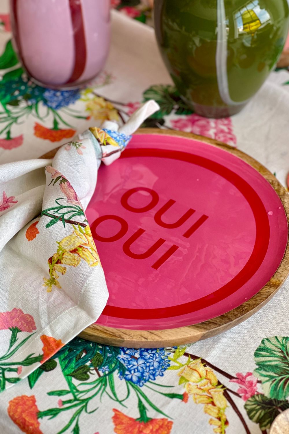 Oui Oui Plate