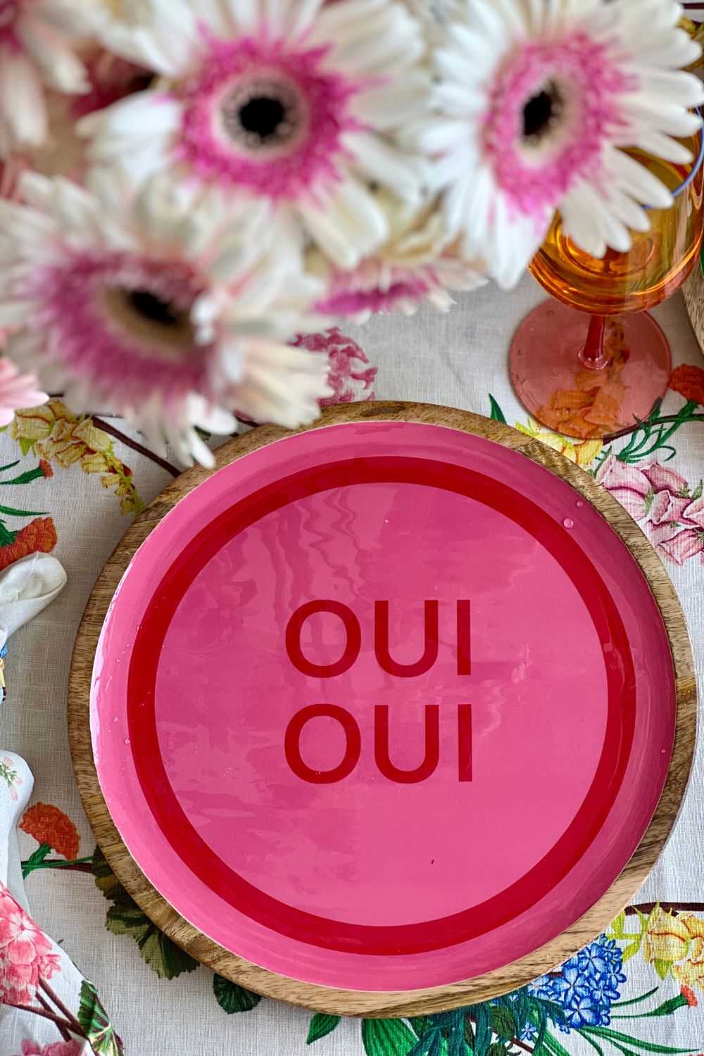 Oui Oui Plate