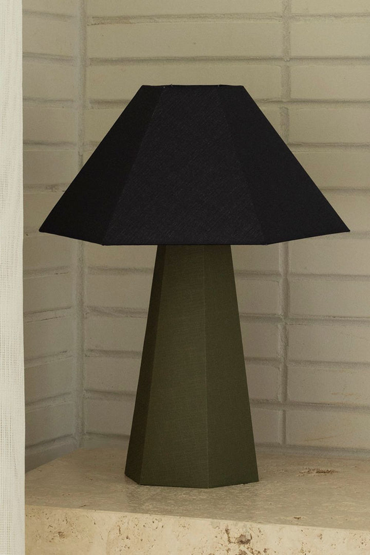 BLAKE TABLE LAMP - NOIR OLIVE