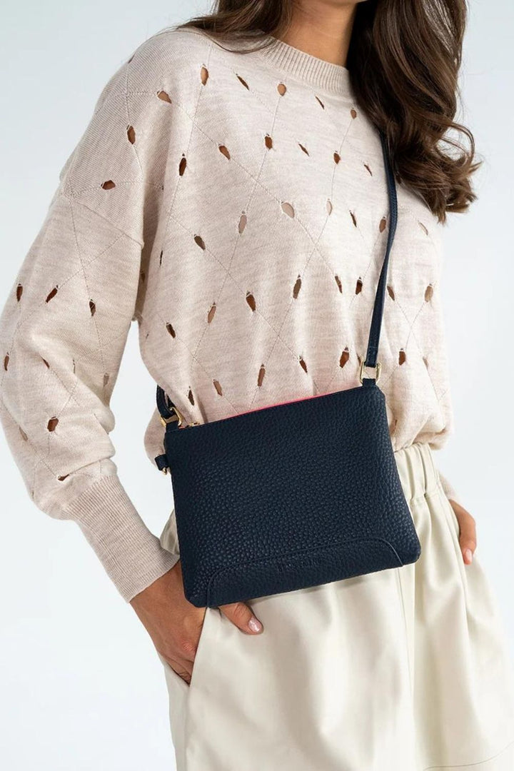 Palermo Crossbody - Navy