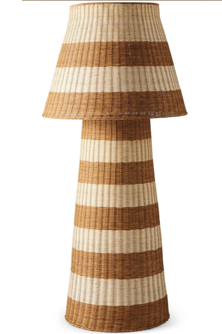 Sombrero Rattan Floor Lamp One Size