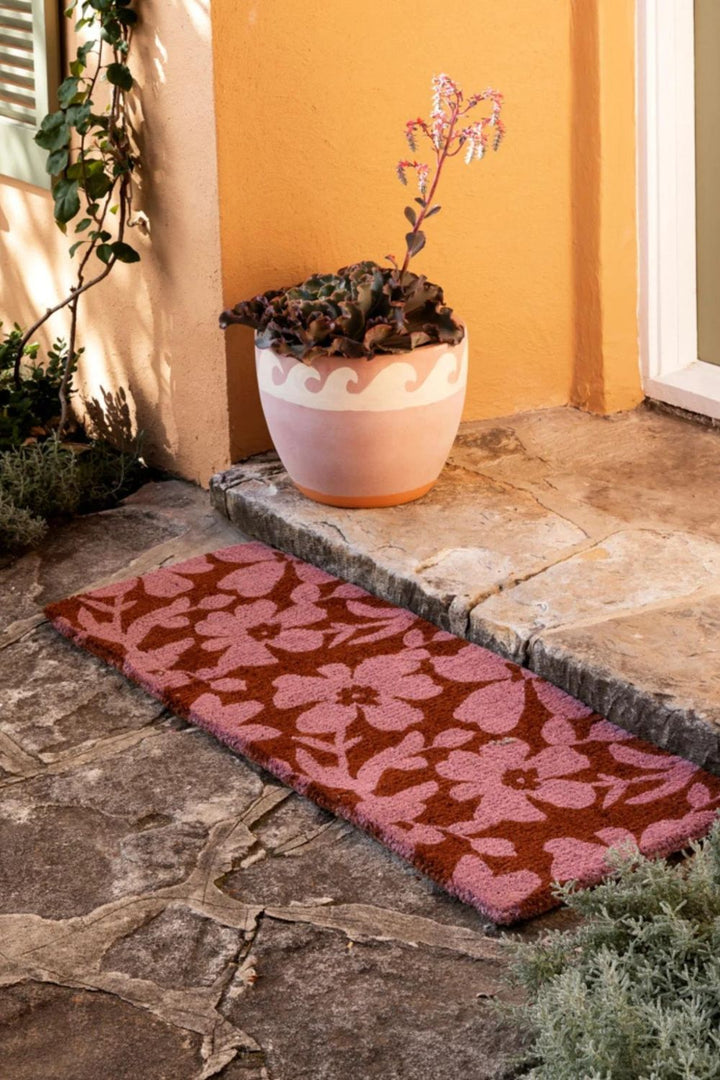 Mallow Pink Door Mat Long