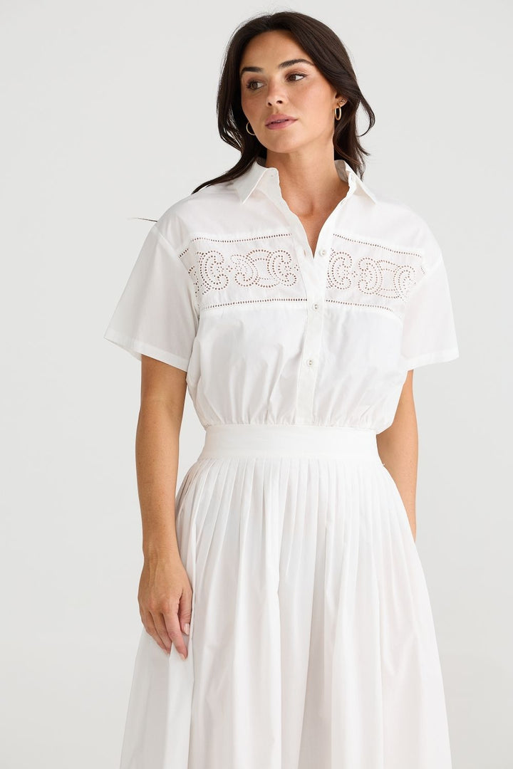 Paris Top - White