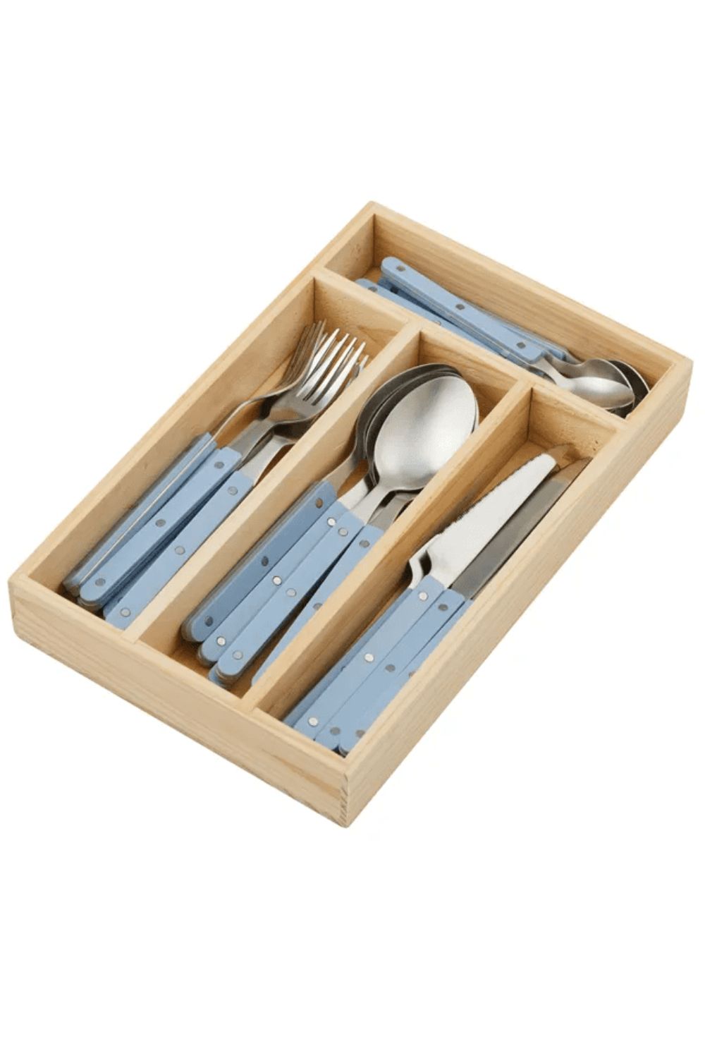 Remy 24pc S/S Cutlery -Denim