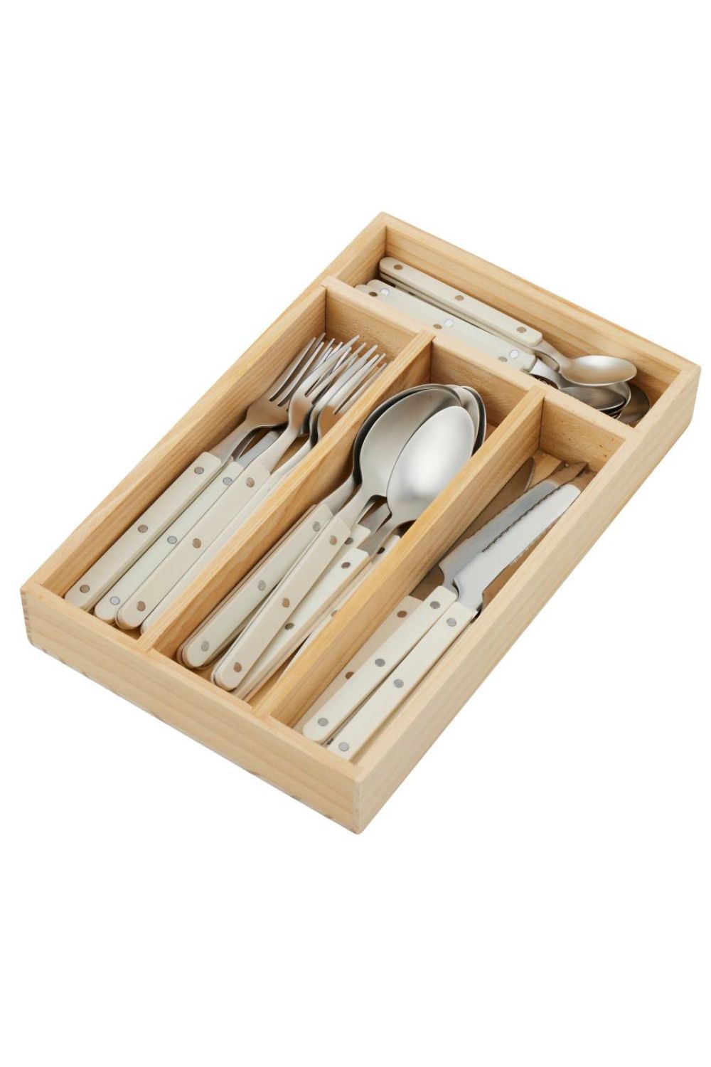 Remy 24pc S/S Cutlery -Ivory