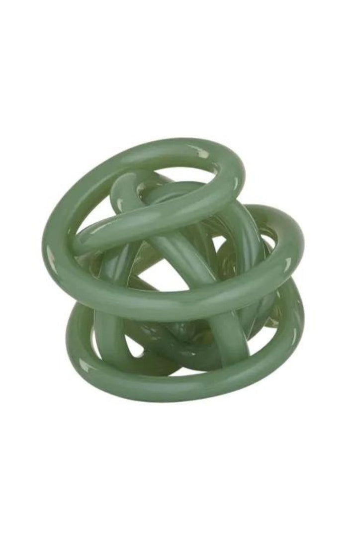 TARA GLASS DECO BALL 10CM GREEN