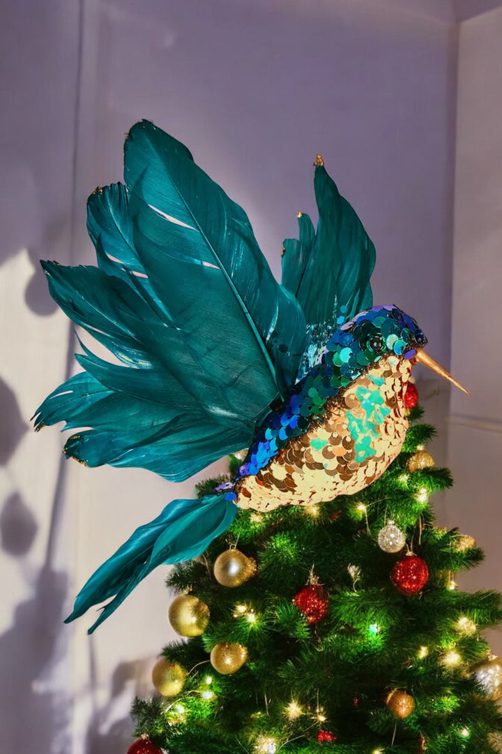 Salsan Sequin Hanging Hummingbird