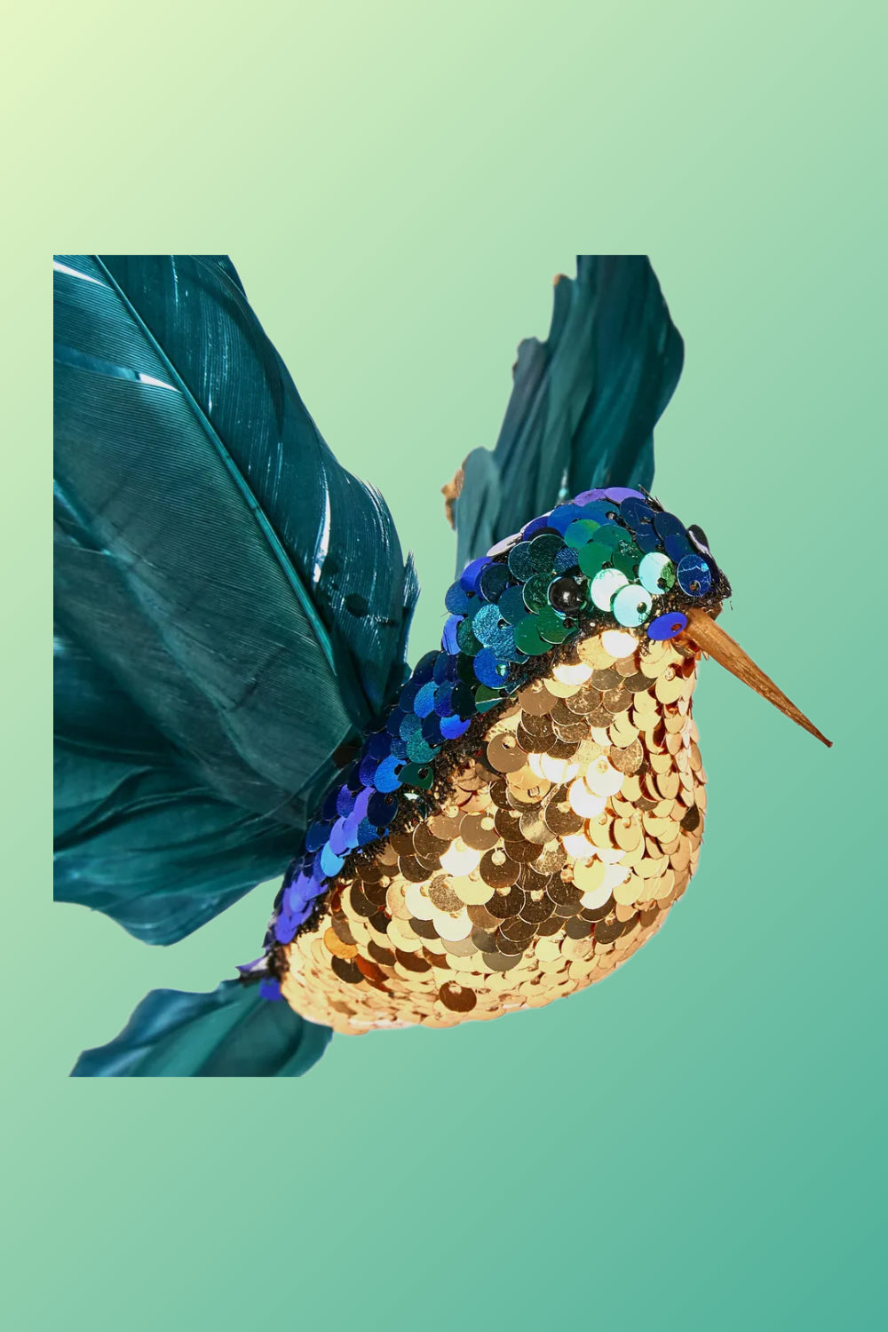 Salsan Sequin Hanging Hummingbird