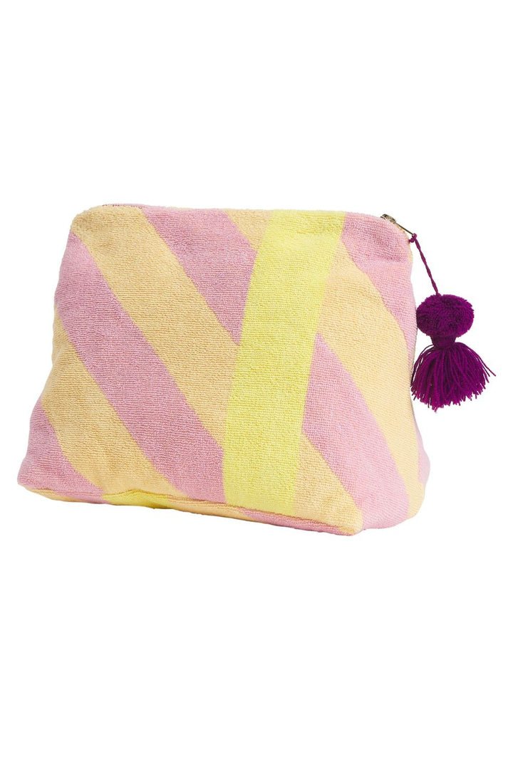 Jarita Terry Pouch - Mauve Extra Large