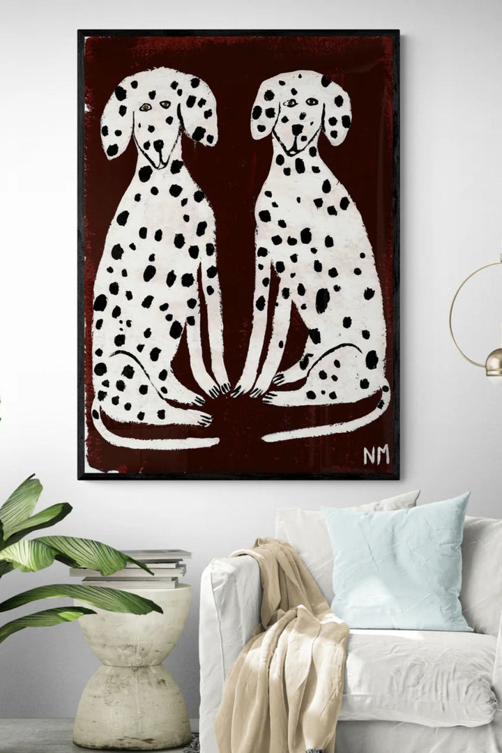 TWO DALMATIANS