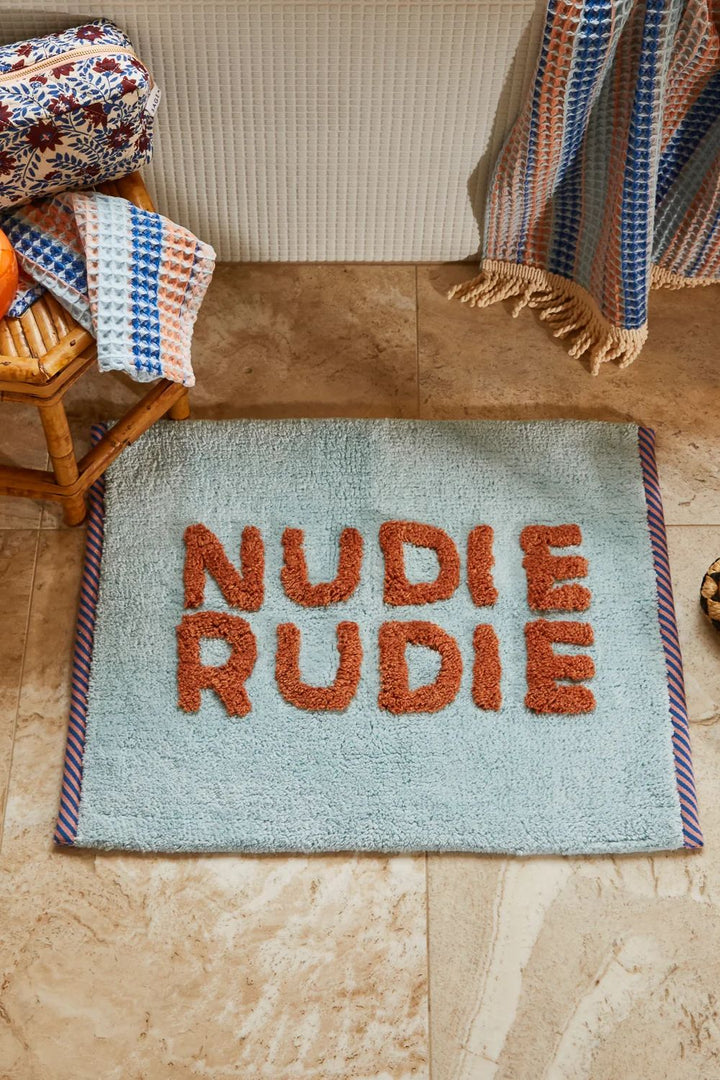 Tula Nudie Bath Mat Mini - Sky