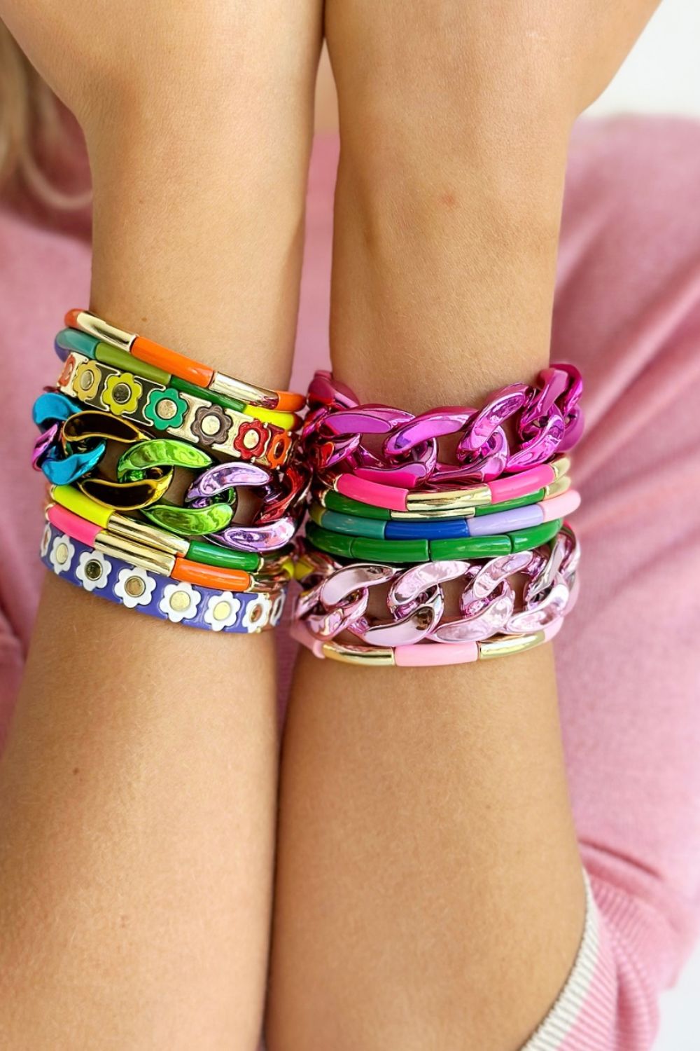 Tube Bracelet Solid - Multi