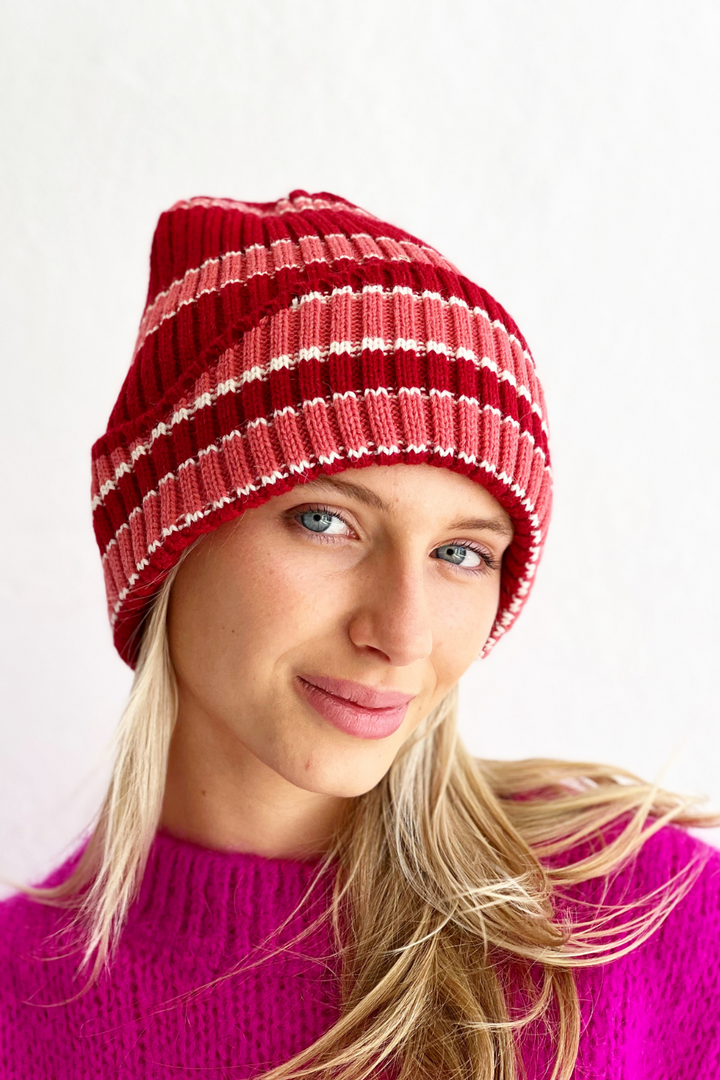 ANSLEY BEANIE- WILD BERRY