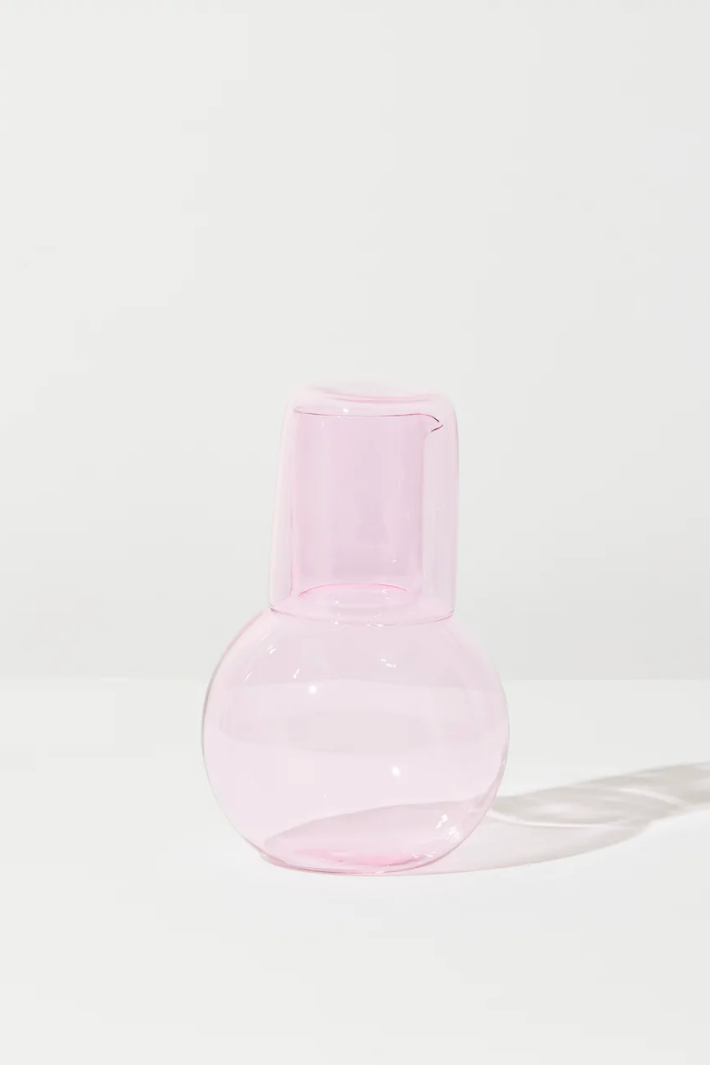 BELLY CARAFE + CUP SET IN PINK