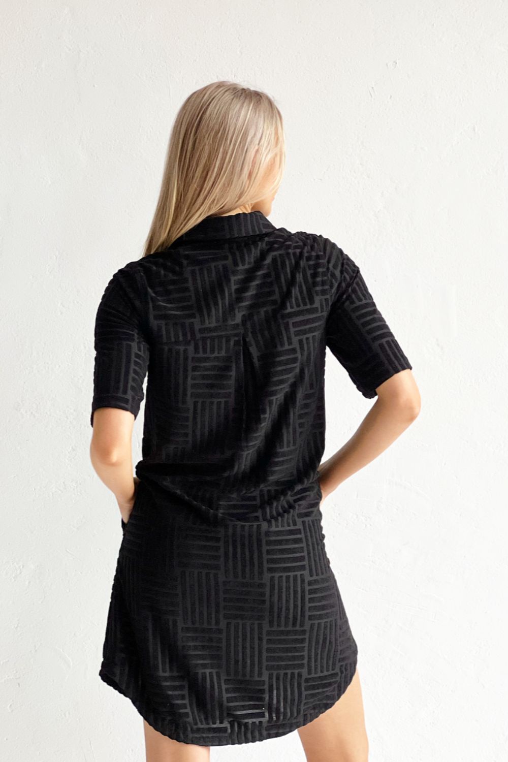 DEL MAR DRESS - BLACK - SMALL