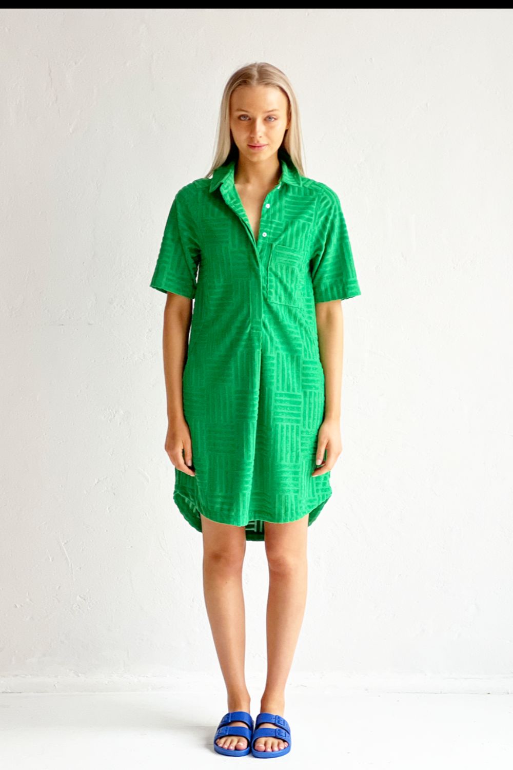 DEL MAR DRESS - GREEN - SMALL