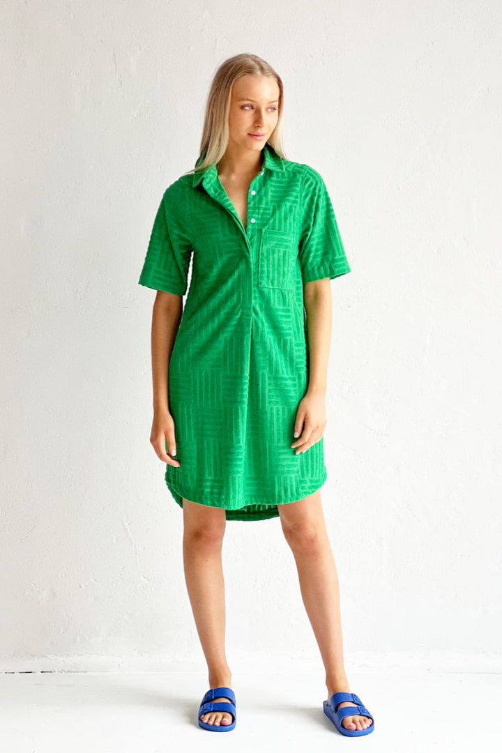 DEL MAR DRESS - GREEN - SMALL