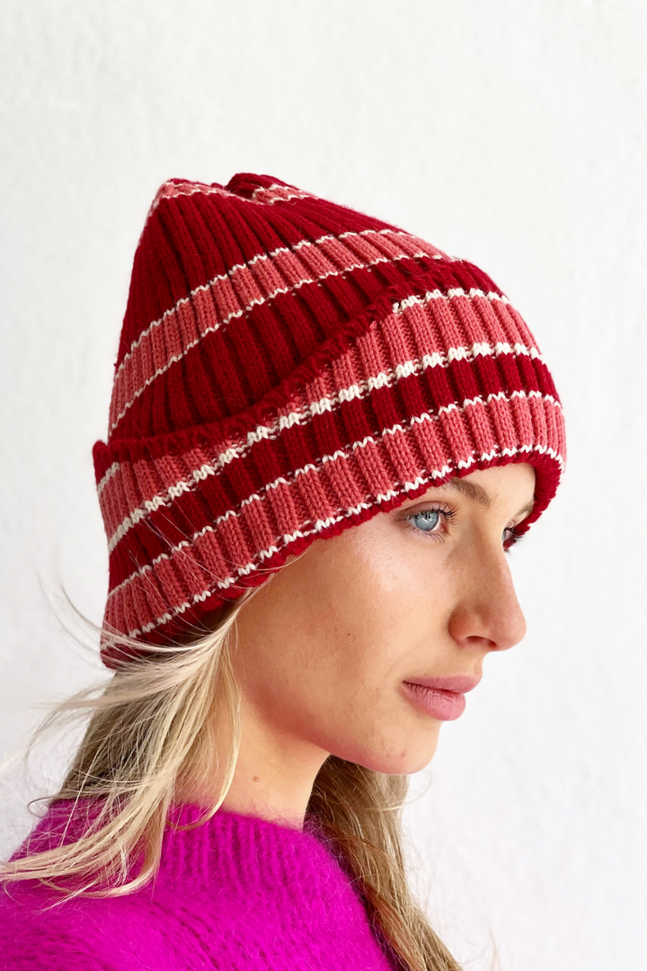 ANSLEY BEANIE- WILD BERRY