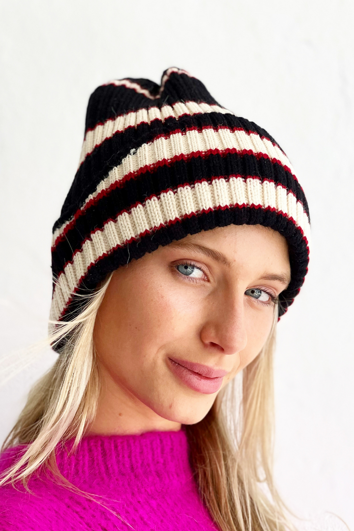 ANSLEY BEANIE- BLACK